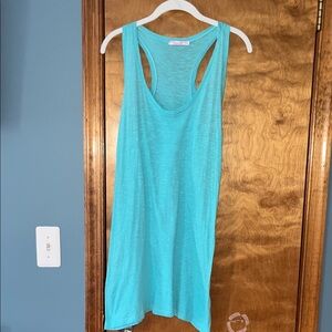 Calypso St. Barth Turquoise Sleeveless Mini Dress